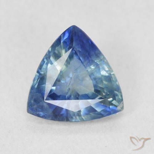 0.78ct طبيعي شرشيرى زفير, مثلثى, قليلا جدا