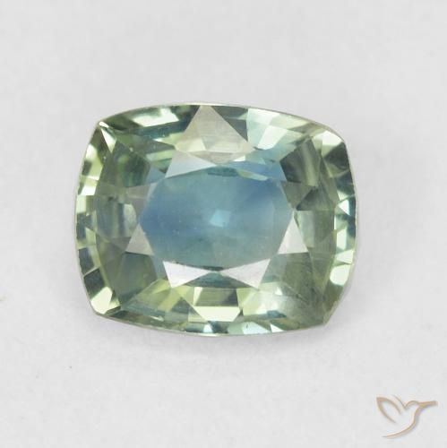 0.79ct طبيعي شرشيرى زفير, وسادة, قليلا جدا