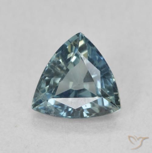 0.69ct طبيعي شرشيرى زفير, مثلثى, قليلا جدا