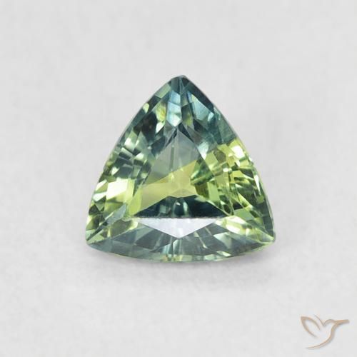 0.56ct طبيعي متعدد الألوان زفير, مثلثى, VVS