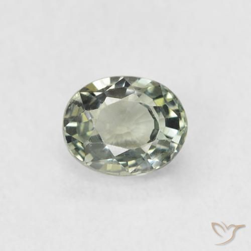 0.56ct طبيعي أخضر متوسط زفير, بيضوي, VVS-VS