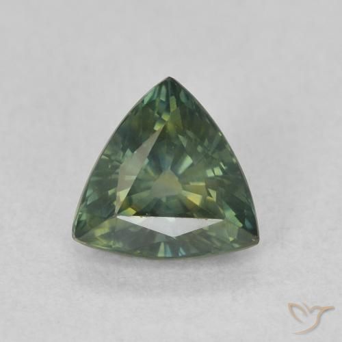 0.83ct طبيعي شرشيرى زفير, مثلثى, قليلا جدا