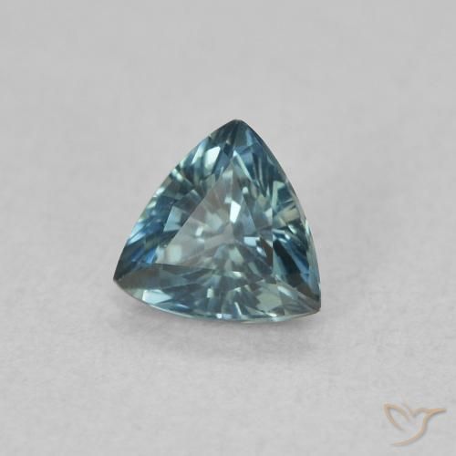 زفير شرشيرى طبيعي، مثلثى، 0.54 قيراط، VVS