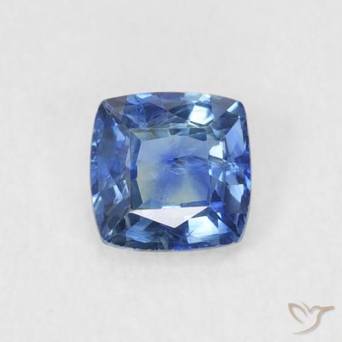 0.55ct طبيعي أزرق بحرى زفير, وسادة, VS-SI