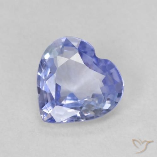 0.65ct طبيعي أزرق فاتح زفير, قلب, قليلا جدا, Photo A