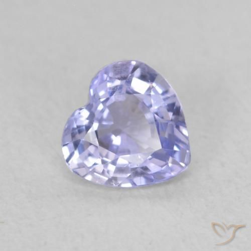 0.50ct طبيعي أزرق فاتح زفير, قلب, VVS-VS, Photo A