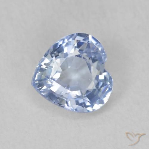 0.57ct طبيعي أزرق الطفل فاتح زفير, قلب, VVS-VS