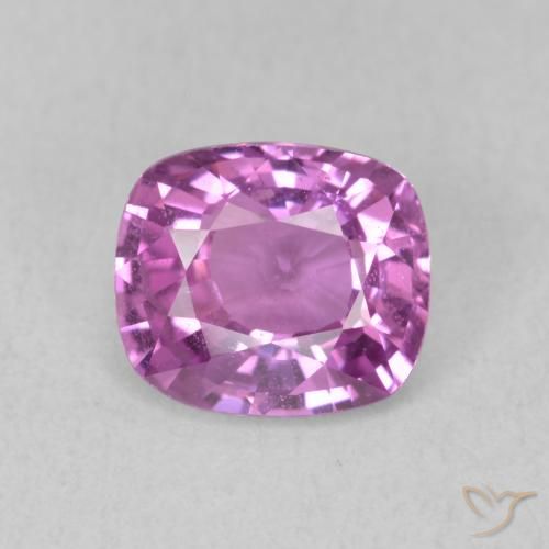 1.68ct طبيعي أرجوانى وردى زفير, وسادة, قليلا جدا