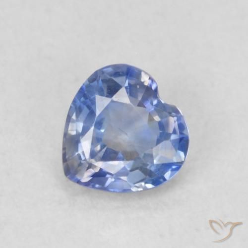 0.36ct طبيعي أزرق داكن متوسط زفير, قلب, VVS-VS