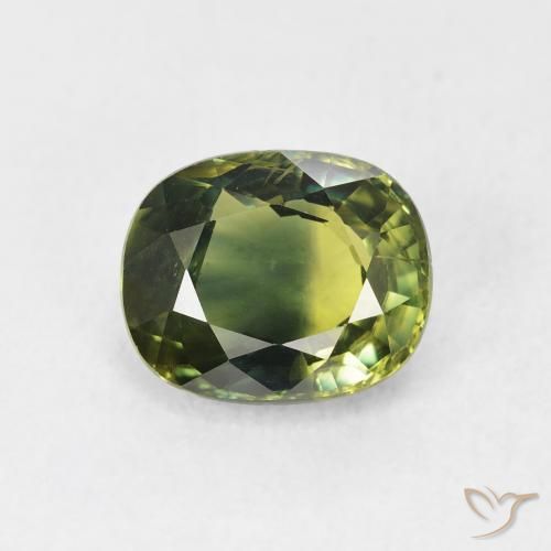 2.41ct طبيعي متعدد الألوان زفير, وسادة, VVS-VS