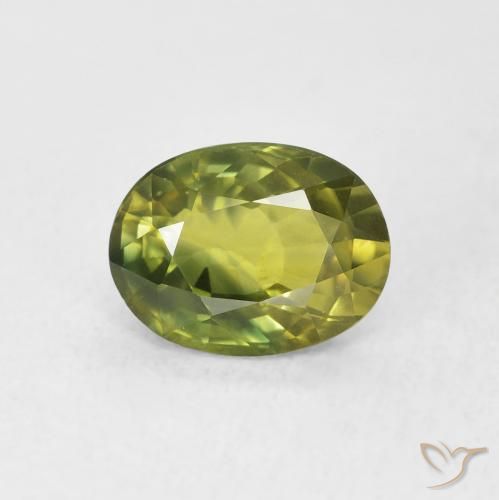 1.89ct طبيعي متعدد الألوان زفير, بيضوي, VVS-VS
