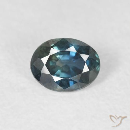 0.33ct طبيعي أزرق غامق زفير, بيضوي, VVS