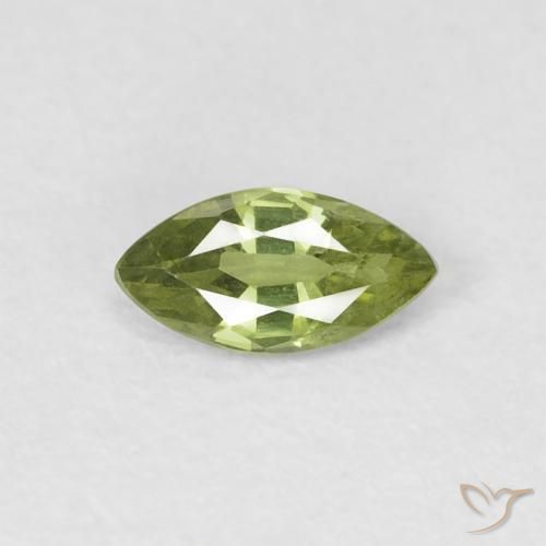 0.35ct طبيعي أخضر متوسط زفير, ماركيز, قليلا جدا