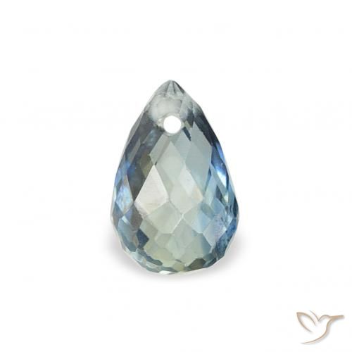 0.46ct طبيعي شرشيرى زفير, بريوليت, قليلا جدا