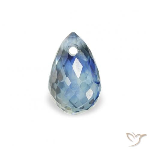 0.44ct طبيعي شرشيرى زفير, بريوليت, قليلا جدا