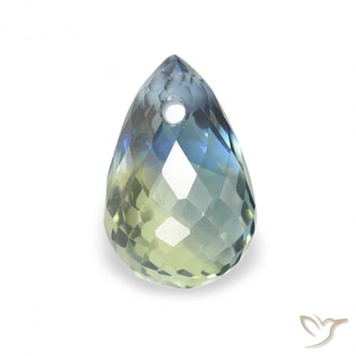 0.57ct طبيعي شرشيرى زفير, بريوليت, قليلا جدا