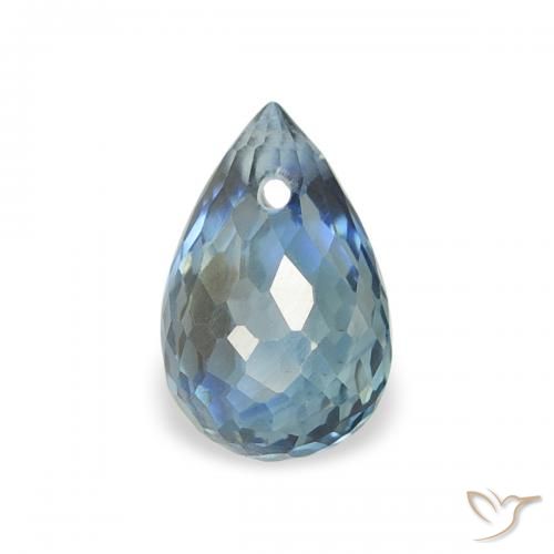 0.75ct طبيعي شرشيرى زفير, بريوليت, قليلا جدا