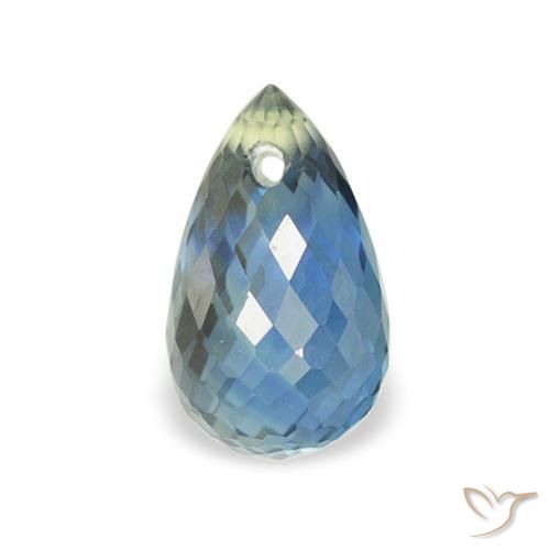 0.83ct طبيعي شرشيرى زفير, بريوليت, قليلا جدا