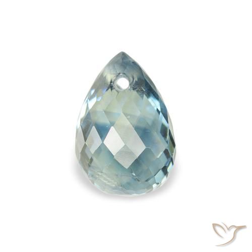 1.17ct طبيعي شرشيرى زفير, بريوليت, قليلا جدا