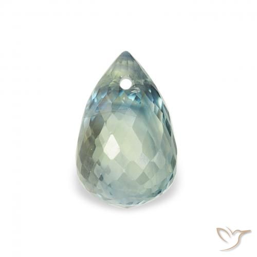 1.02ct طبيعي شرشيرى زفير, بريوليت, قليلا جدا