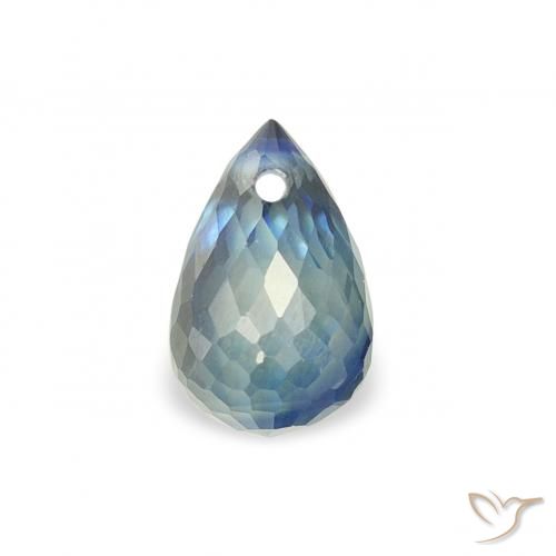 0.65ct طبيعي شرشيرى زفير, بريوليت, قليلا جدا