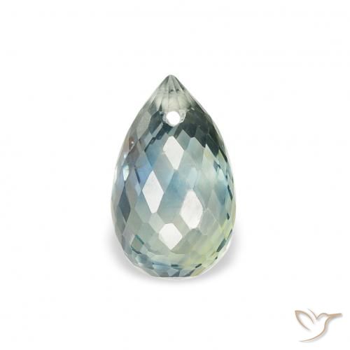 1.04ct طبيعي شرشيرى زفير, بريوليت, قليلا جدا