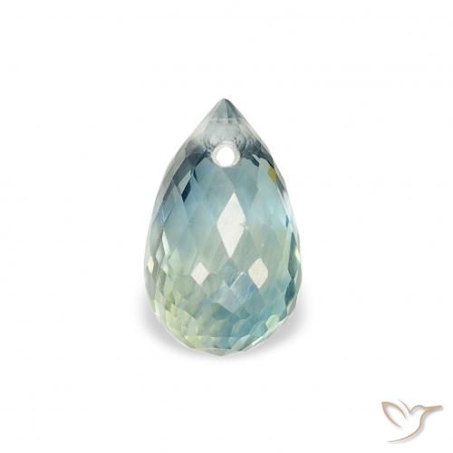 0.90ct طبيعي شرشيرى زفير, بريوليت, قليلا جدا