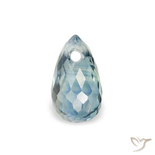 0.53ct طبيعي شرشيرى زفير, بريوليت, قليلا جدا