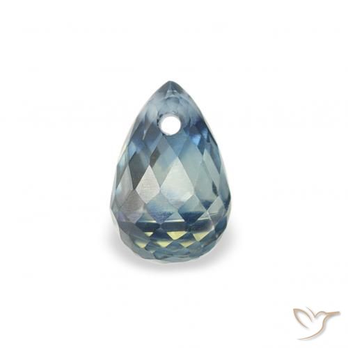 0.46ct طبيعي شرشيرى زفير, بريوليت, قليلا جدا