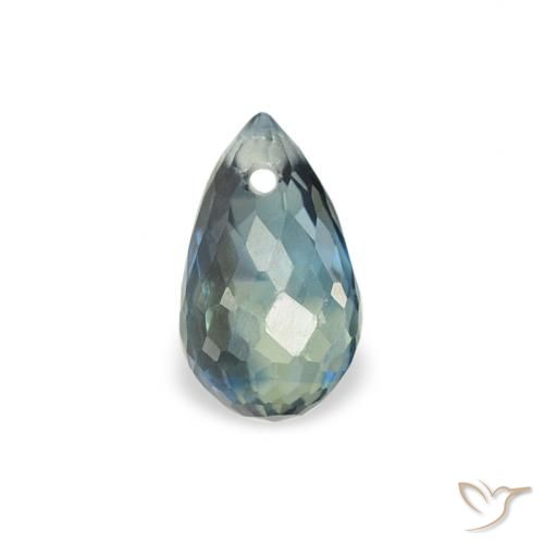 0.51ct طبيعي شرشيرى زفير, بريوليت, قليلا جدا