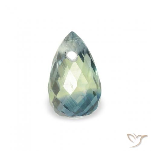 0.59ct طبيعي شرشيرى زفير, بريوليت, قليلا جدا