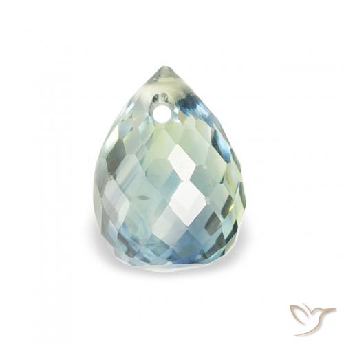 0.93ct طبيعي شرشيرى زفير, بريوليت, قليلا جدا