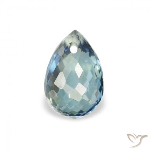 0.95ct طبيعي شرشيرى زفير, بريوليت, قليلا جدا