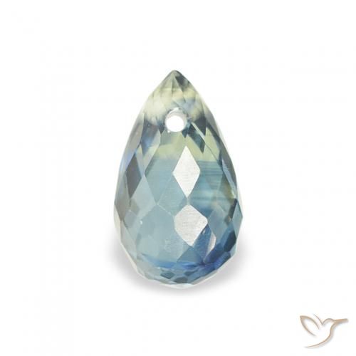 0.65ct طبيعي شرشيرى زفير, بريوليت, قليلا جدا