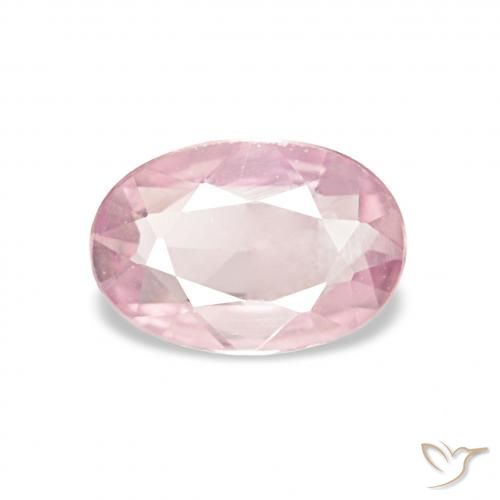 0.43ct وردى مرجانى زفير, بيضوي, VVS