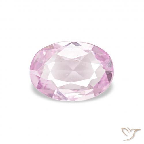 0.43ct وردى-أرجوانى فاتح زفير, بيضوي, VVS