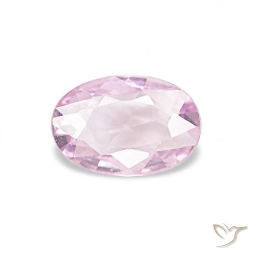 0.37ct وردى العلكة زفير, بيضوي, قليلا جدا