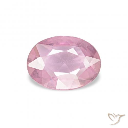 0.41ct وردى فاتح جدا زفير, بيضوي, قليلا جدا