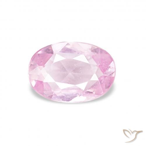 0.52ct وردي فاتح زفير, بيضوي, قليلا جدا