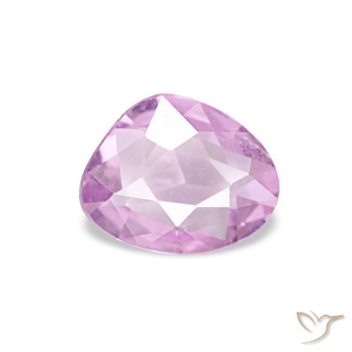0.45ct وردى لامع زفير, فانسى, قليلا جدا