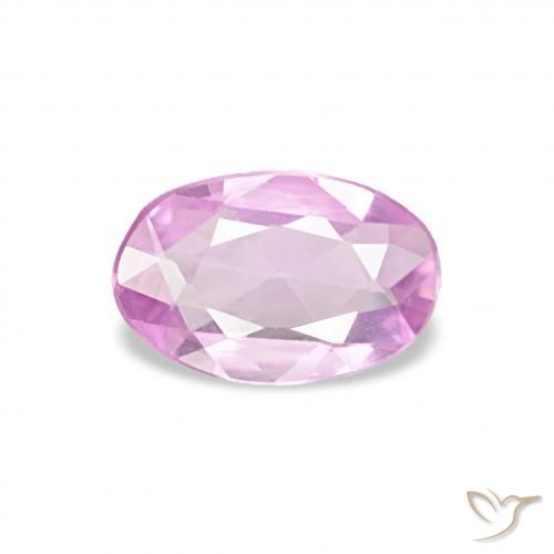 0.33ct أرجوانى فاتح زفير, بيضوي, VVS