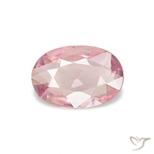 0.38ct وردى زهرى زفير, بيضوي, VVS