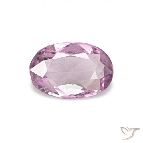 0.37ct Medium Light-Purple زفير, بيضوي, قليلا جدا