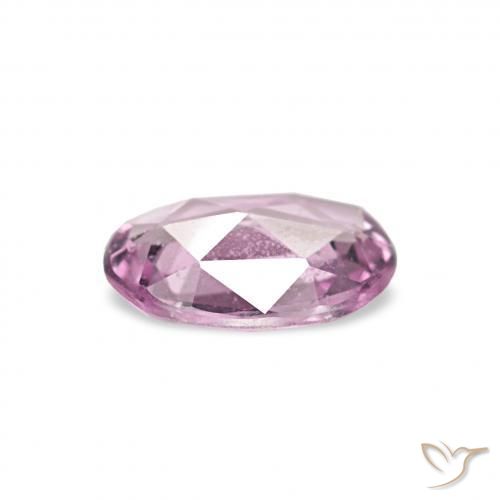 زفير Medium Light-Purple طبيعي، بيضوي، 0.37 قيراط، قليلا جدا