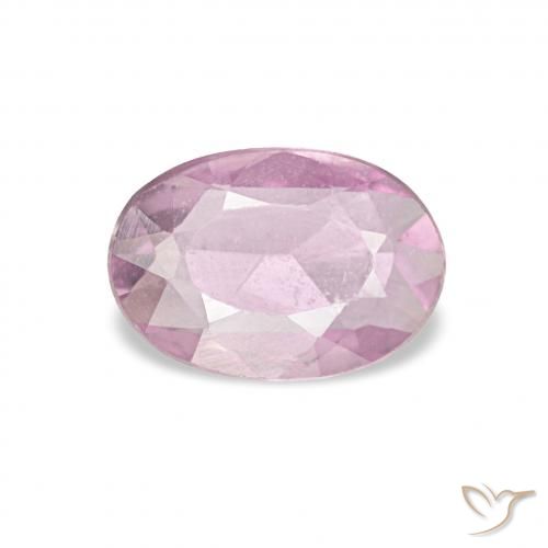 0.44ct خزامى غامق زفير, بيضوي, قليلا جدا