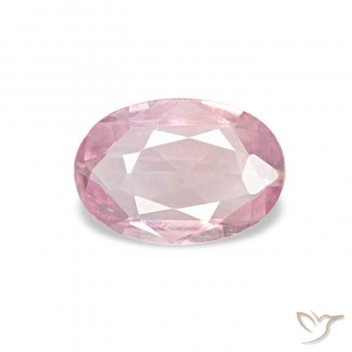 0.40ct وردى العلكة فاتح زفير, بيضوي, VVS-VS