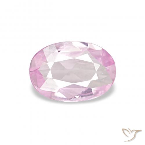 0.42ct وردى متوسط زفير, بيضوي, قليلا جدا