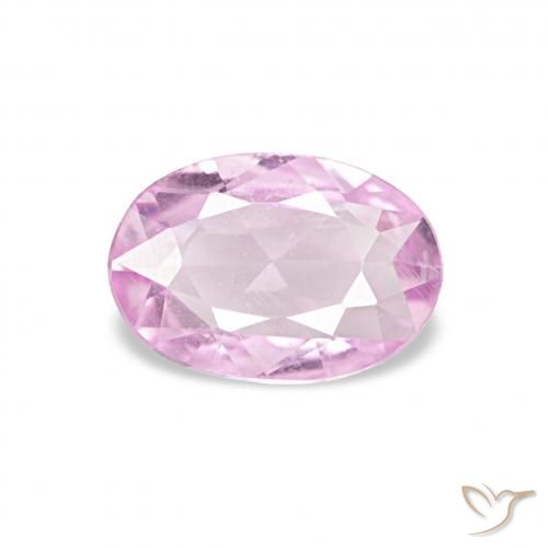 0.40ct وردى فاتح جدا زفير, بيضوي, قليلا جدا