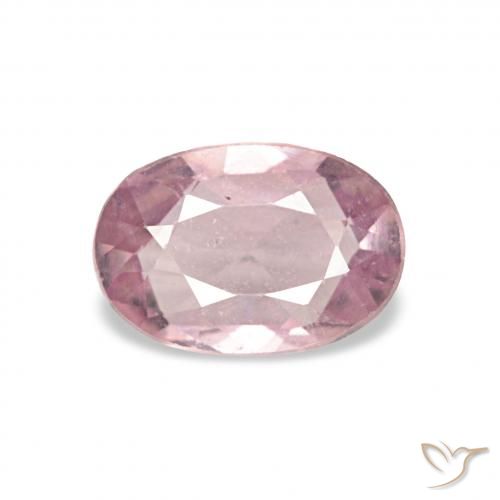 0.57ct وردى متوسط زفير, بيضوي, قليلا جدا