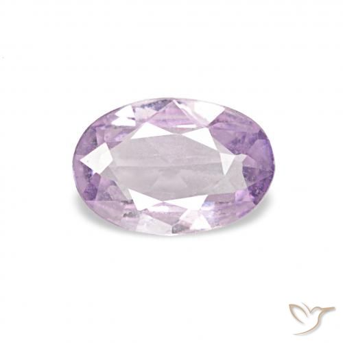 0.35ct أرجوانى فاتح جدا زفير, بيضوي, قليلا جدا